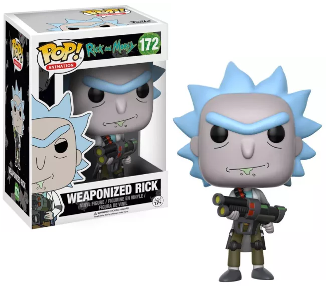 RICK & MORTY - POP N° 172 - Weaponized Rick With Chase