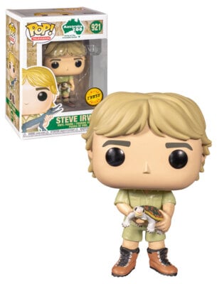 CROCODILE HUNTER - POP N° 921 - Steve Irwin avec Chase