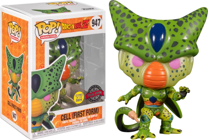 DRAGON BALL Z - POP N° 947 - Cell First Form (GITD) SPECIAL EDITION