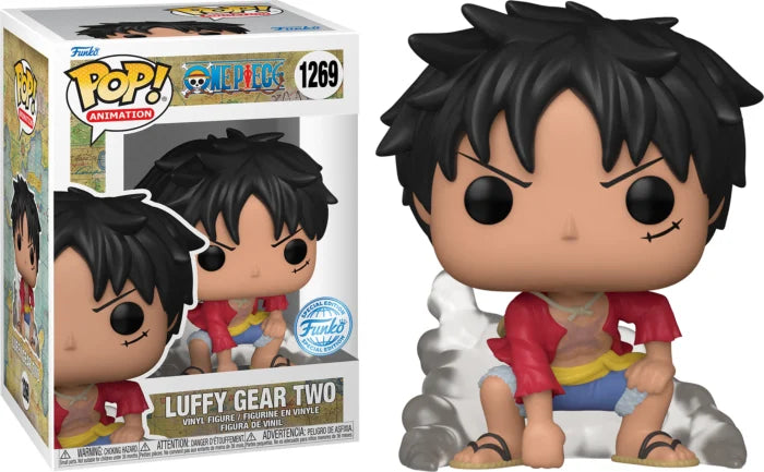 ONE PIECE - POP Animation N° 1269 - Luffy Gear Two With Chase