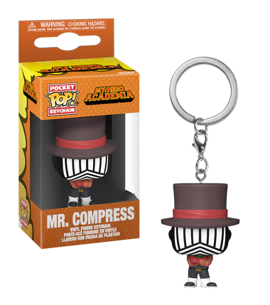 MY HERO ACADEMIA - Pocket Pop Keychains - Compress (Hideout)