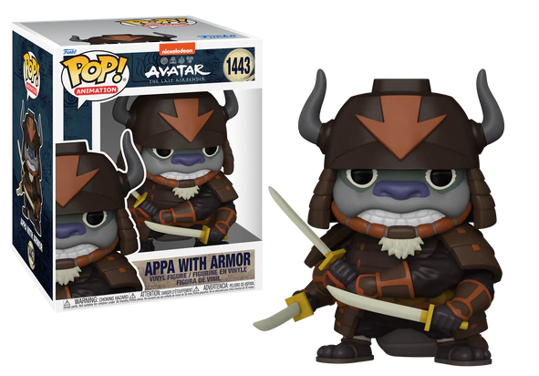 AVATAR DERNIER MAITRE DE L'AIR -POP Super 6'' N°1443 -Appa avec Armure