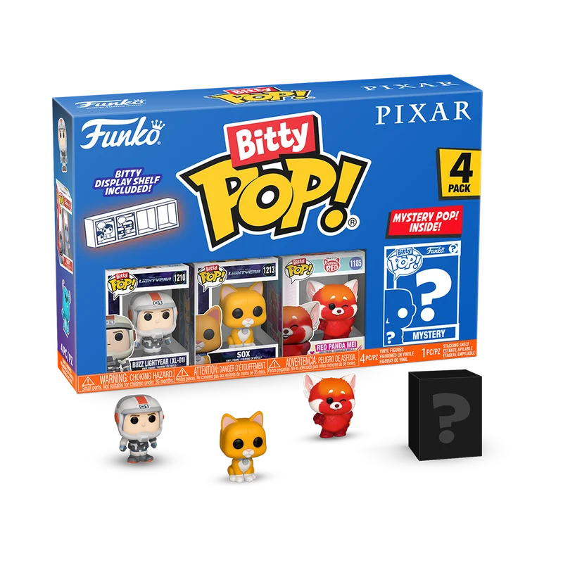 PIXAR - Bitty Pop 4 Pack 2.5cm - Lightyear