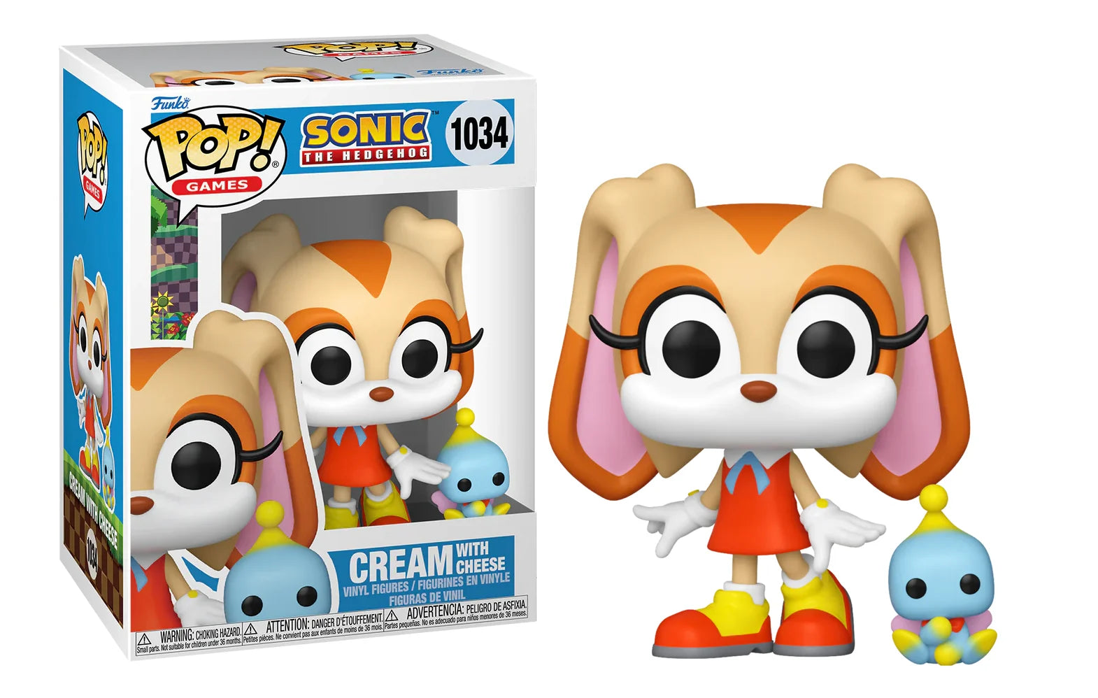 SONIC - POP & Buddy N° 1034 - Cream with Cheese