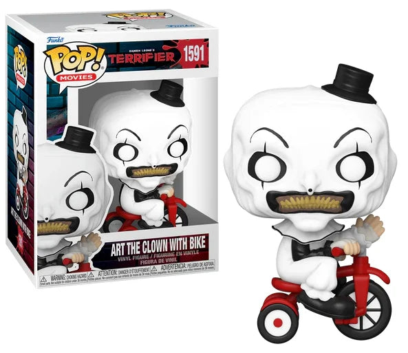 TERRIFIER - POP Movies N° 1591 - Art the Clown with Bike