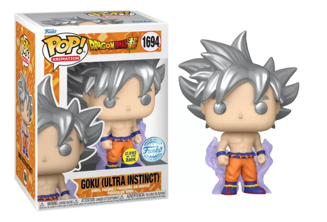 DRAGON BALL Z - POP N°1694 - Goku Ultra Instinct (Glow in the Dark)