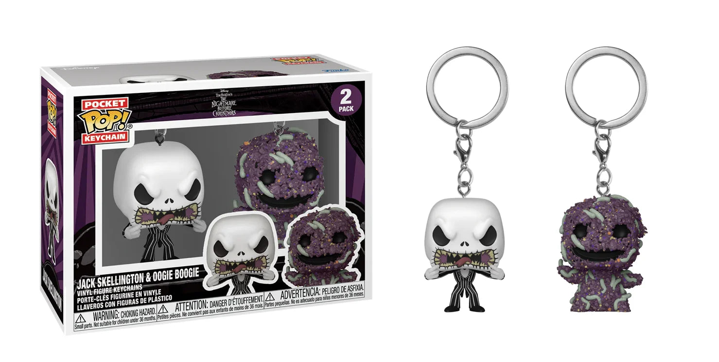 TNBC - Keychain 2 Pack - Jack / Oogie