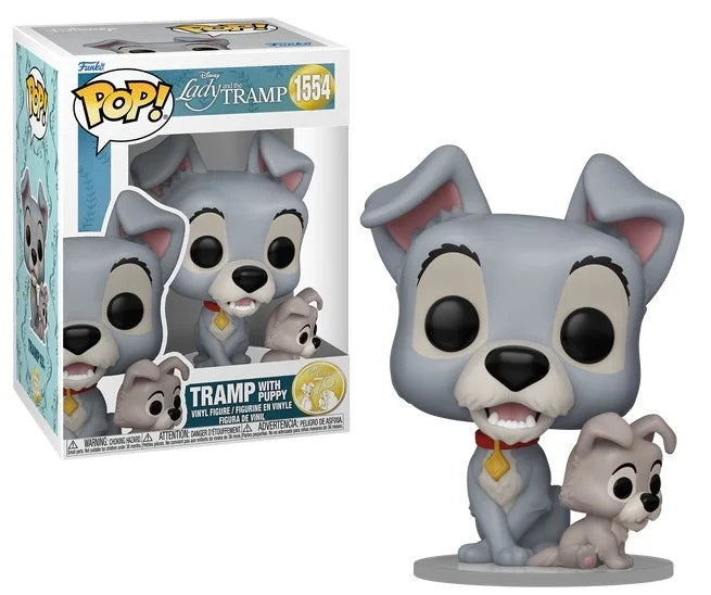 LADY AND THE TRAMP - POP Disney N° 1554 - Tramp with puppy