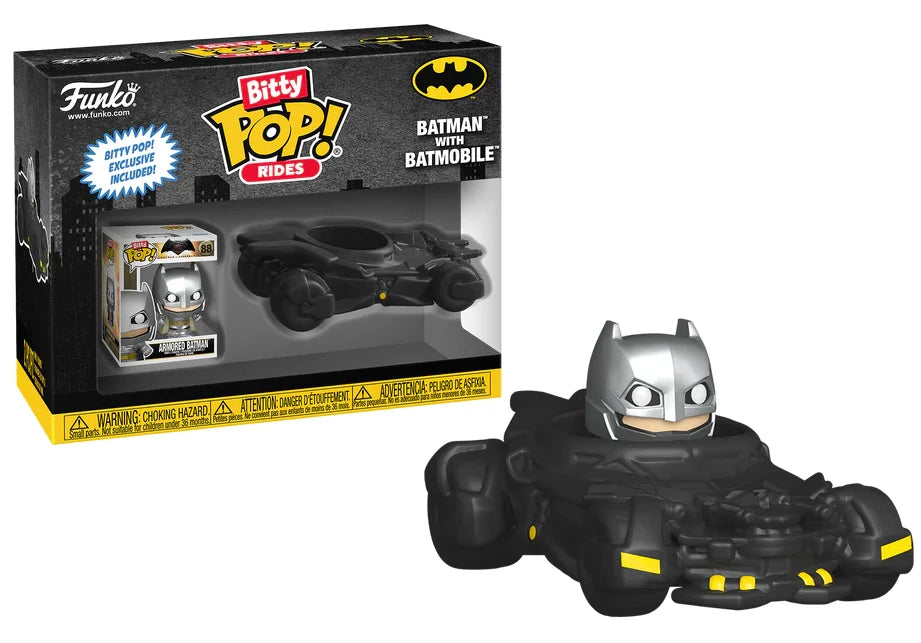 DC - Bitty Pop Ride - Batman with Batmobile