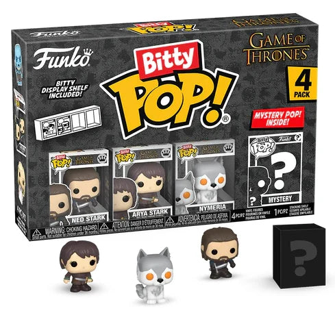 GAME OF THRONES - Bitty Pop 4 Pack 2.5cm - Ned Stark