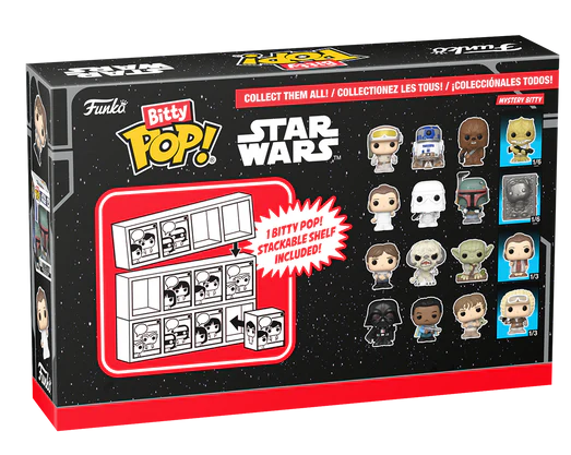 STAR WARS - Bitty Pop 4 Pack 2.5cm - Darth Vader