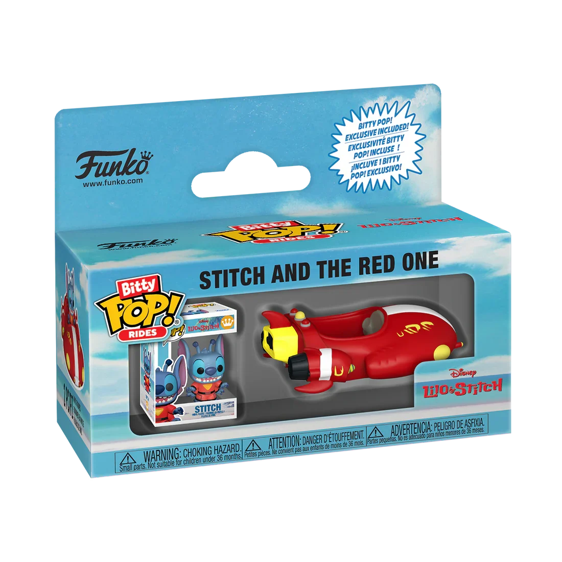 LILO & STITCH - Bitty Pop Ride - The Red One with Stitch