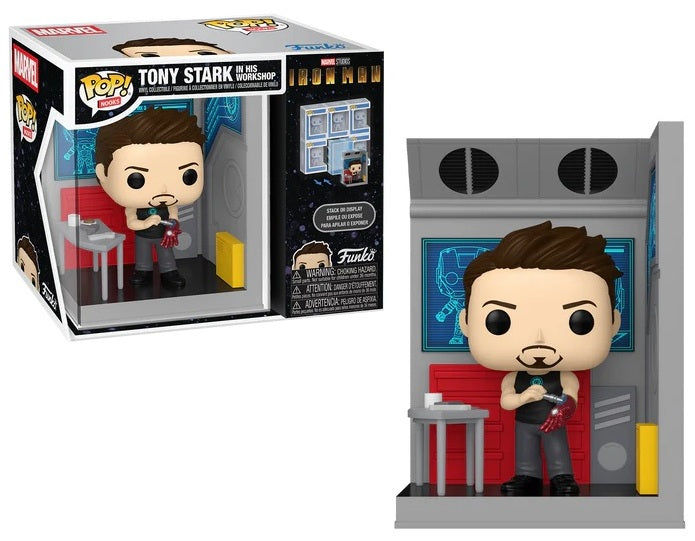 MARVEL - POP Nooks - Tony Stark in his workshop