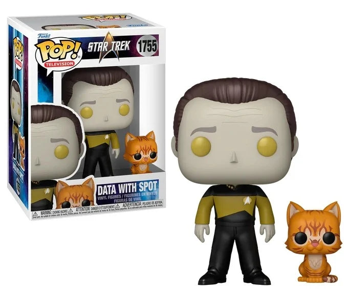 STAR TREK THE NEXT GENERATION - POP & Buddy N° 1755 - Data with Spot