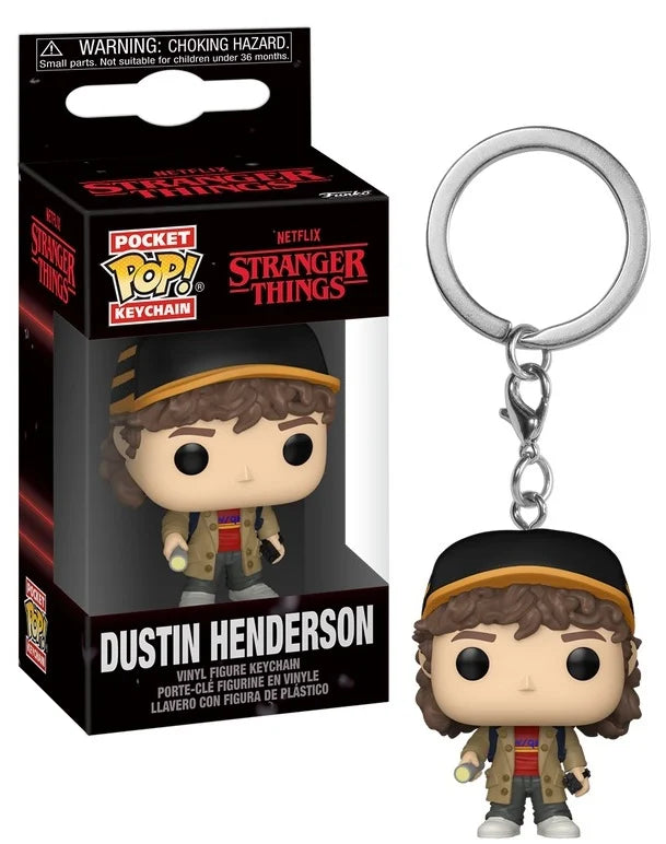 STRANGER THINGS S5 - Pocket Pop Keychain - Dustin Henderson