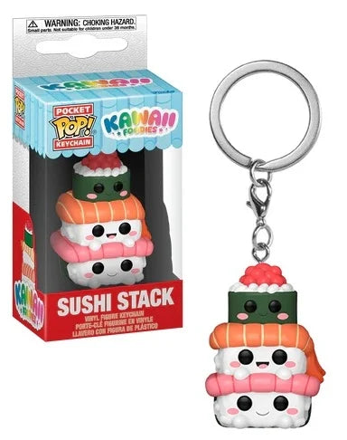 KAWAII FOODIES - Pocket Pop Keychains - Sushi Stack