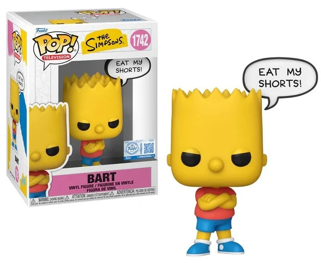 THE SIMPSONS - POP Sayings N° 1742 - Bart (Eat my shorts!)