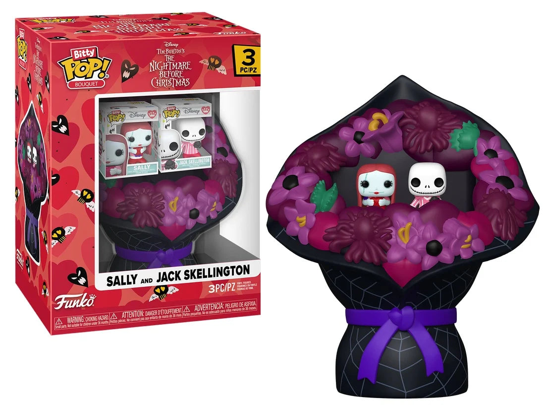 TNBC VALENTINES - Jack & Sally - Bitty Pop Bouquet