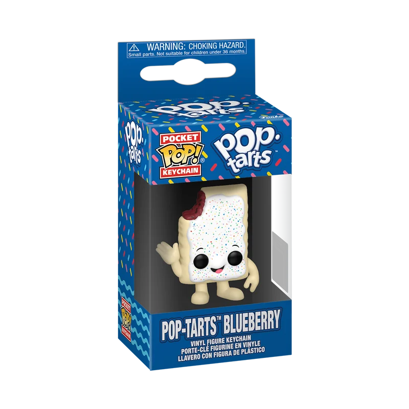KELLOGS - Pocket Pop Keychain - Pop Tarts (BLUBRY)