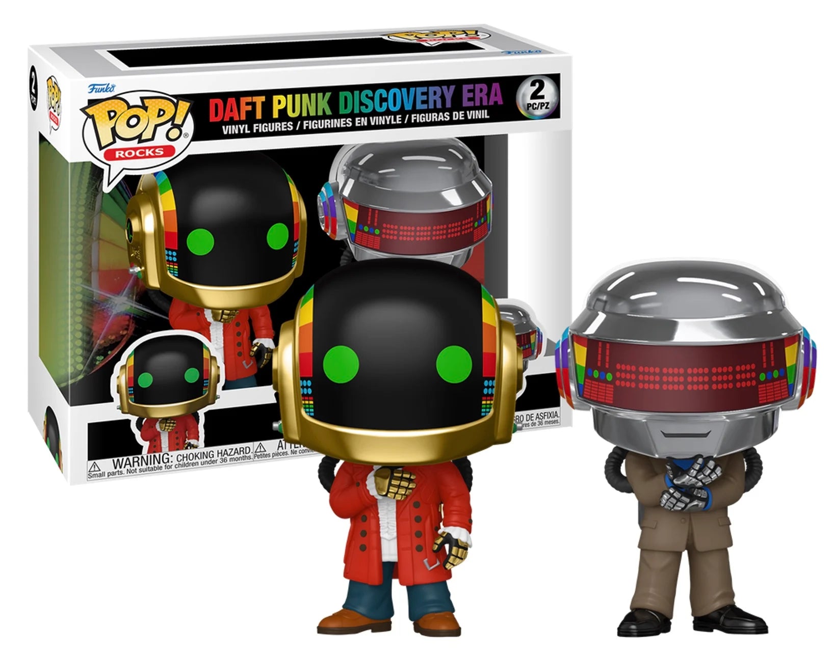 DAFT PUNK - POP Rocks - 2 Pack Discovery