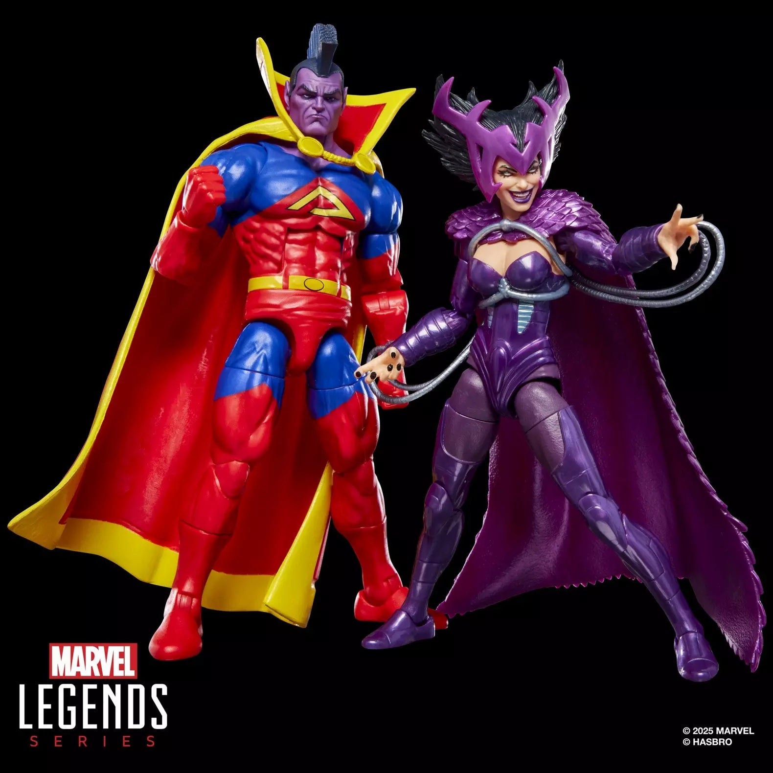 MARVEL - Deathbird & Marvel's Gladiator - Figure Legend Series 15cm