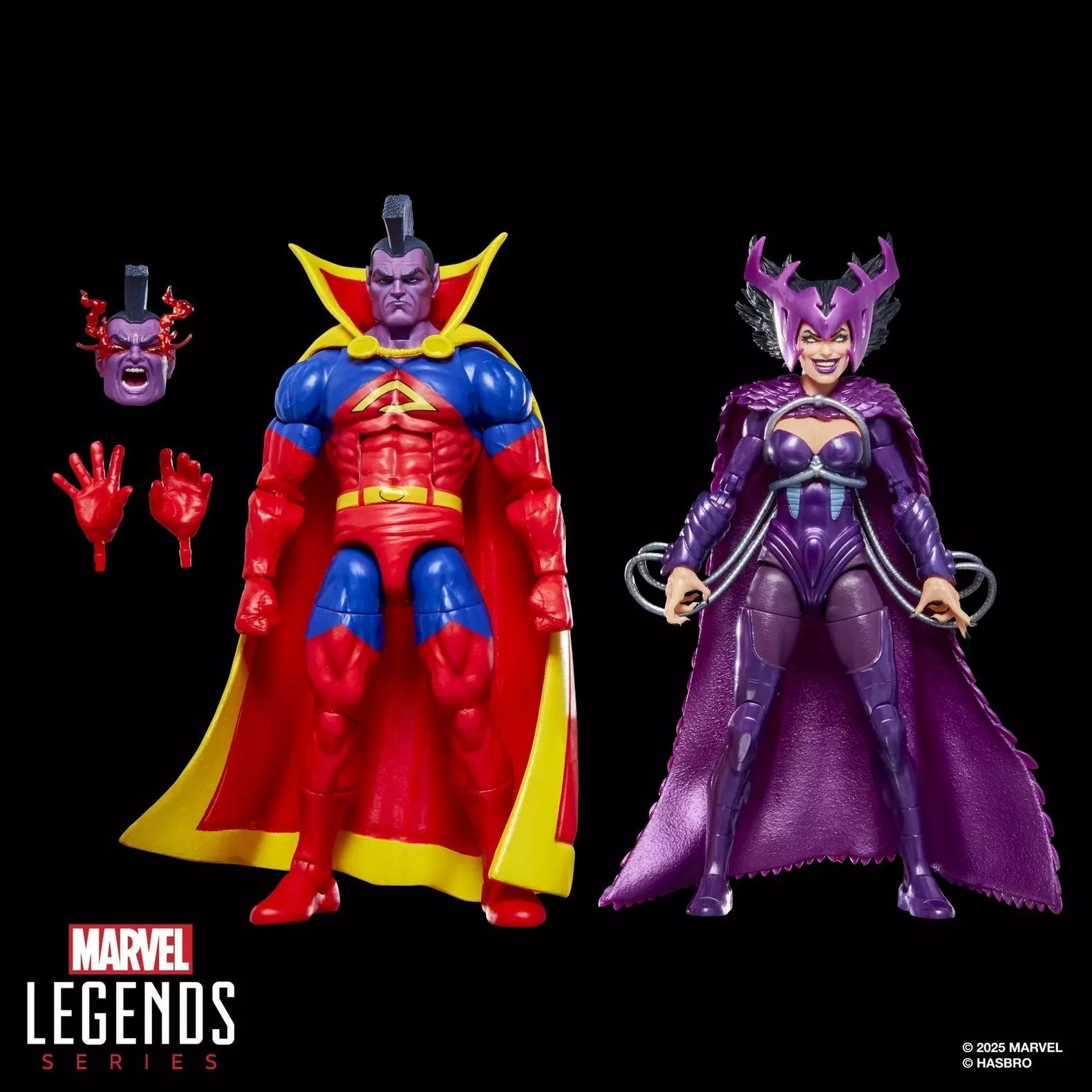 MARVEL - Deathbird & Marvel's Gladiator - Figurine Legend Series 15cm