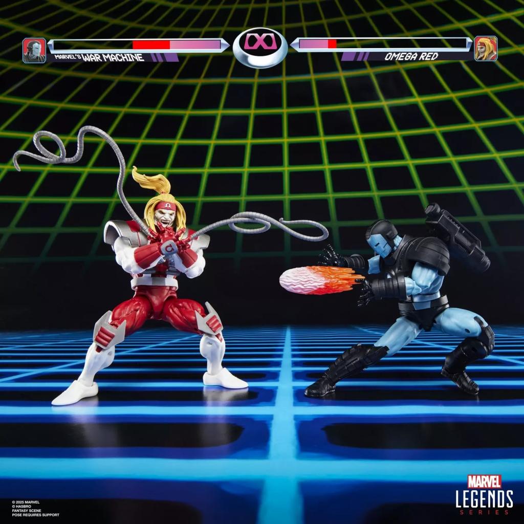 MARVEL - War Machine VS Omega Red - Figurine Legend Series 15cm