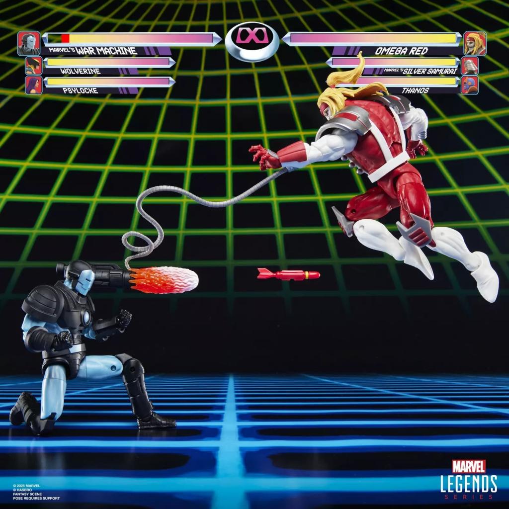MARVEL - War Machine VS Omega Red - Figurine Legend Series 15cm