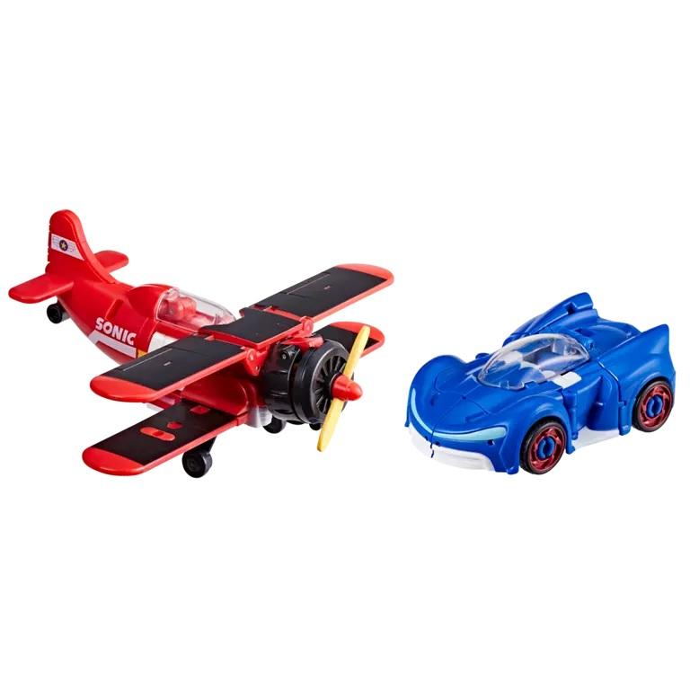 TRANSFORMERS X SONIC - Wingtail & Blue Booster - Fig. Collab. 13cm