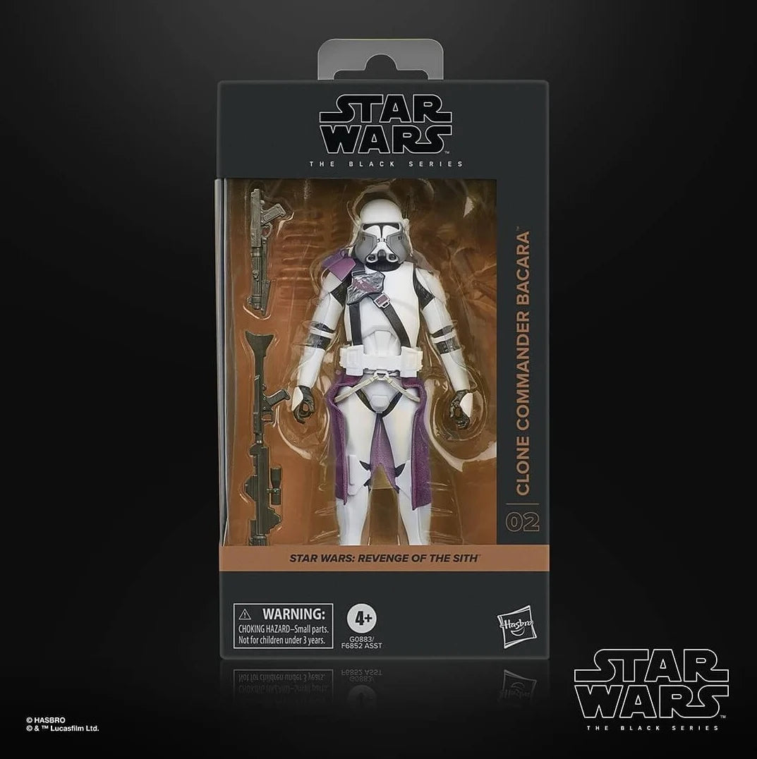 STAR WARS - Clone Commander Bacara - Black Series Figurine 15cm