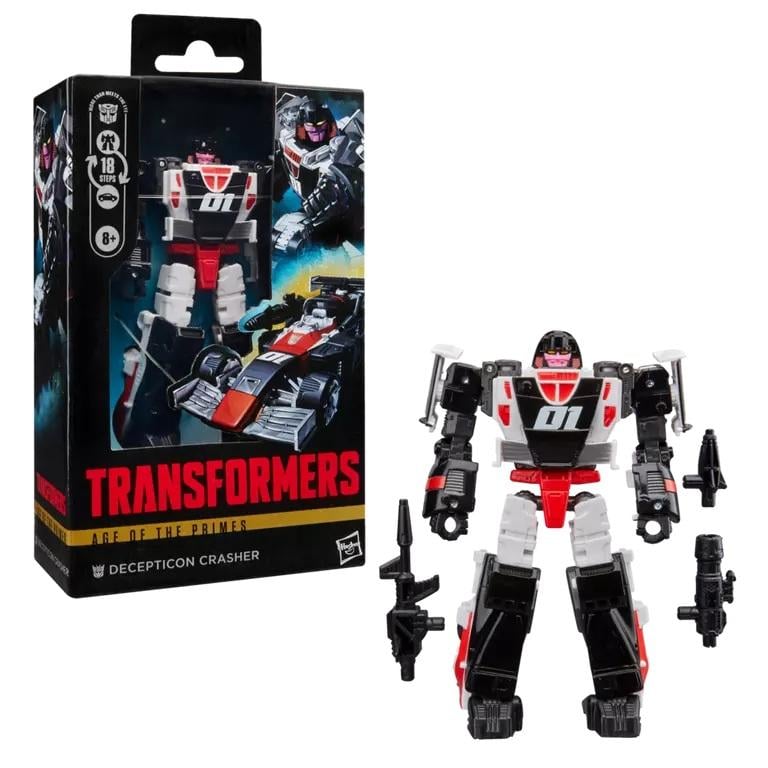 TRANSFORMERS - Decepticon Crasher - Fig.e Age of the Prime Deluxe 14cm