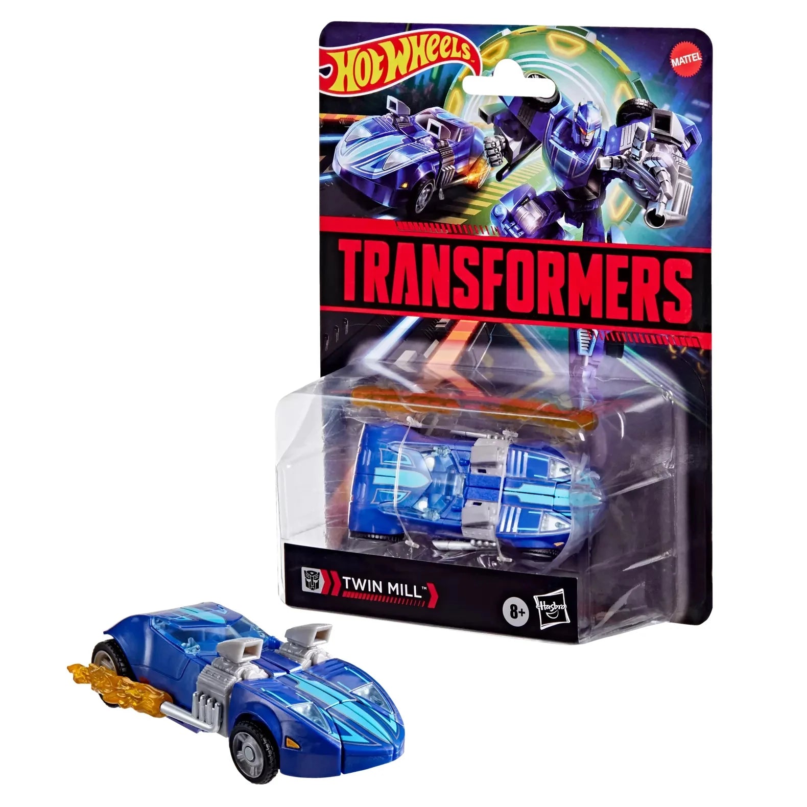 TRANSFORMERS X HOT WHEELS - Twin Mill - Figure Collaborative 13cm