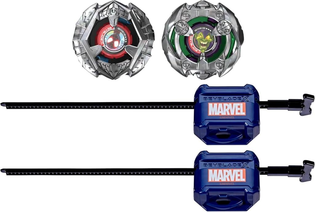 BEYBLADE X - Miles Morales 1-60GN & Green Goblin 9-80HT