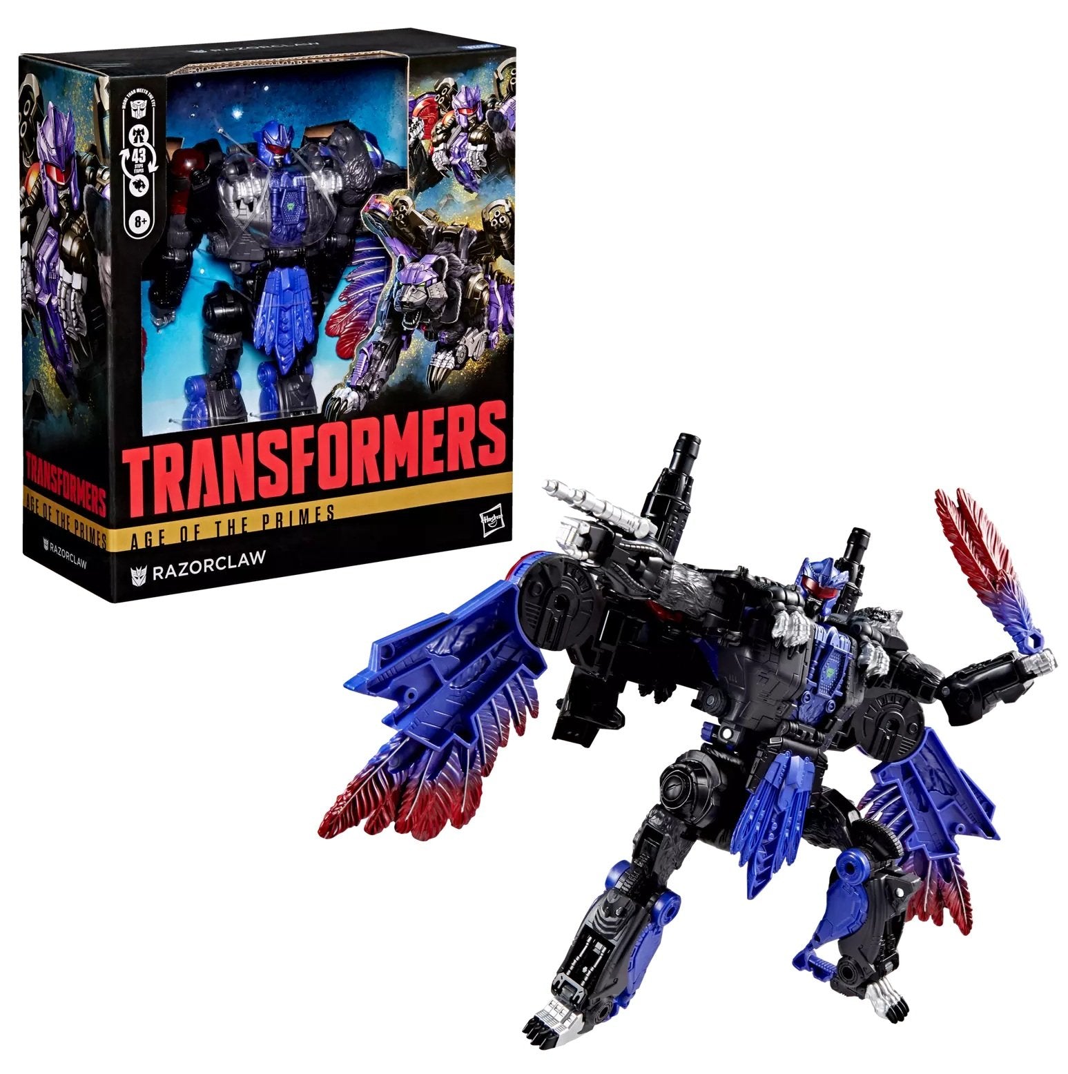 TRANSFORMERS - Razorclaw - Figure Age of the Primes 19cm