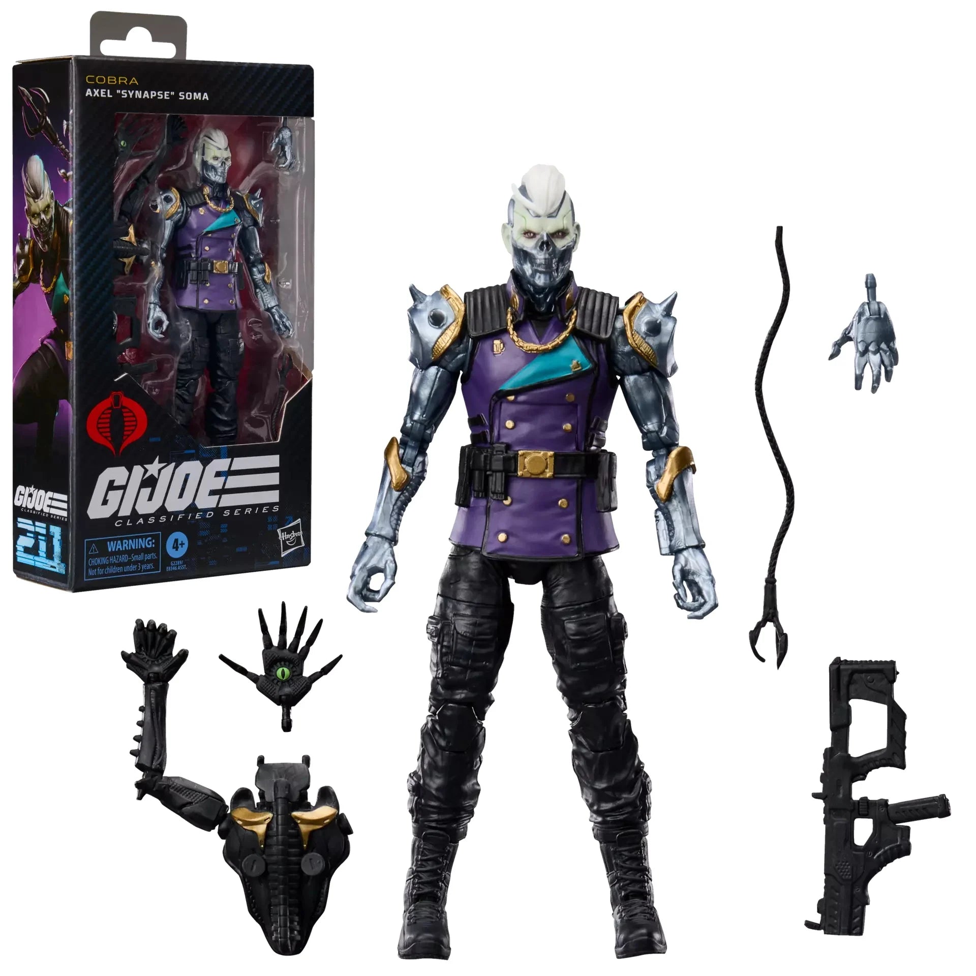 GI JOE - Axel "Synapse" Soma - Figure Classified Series 15cm