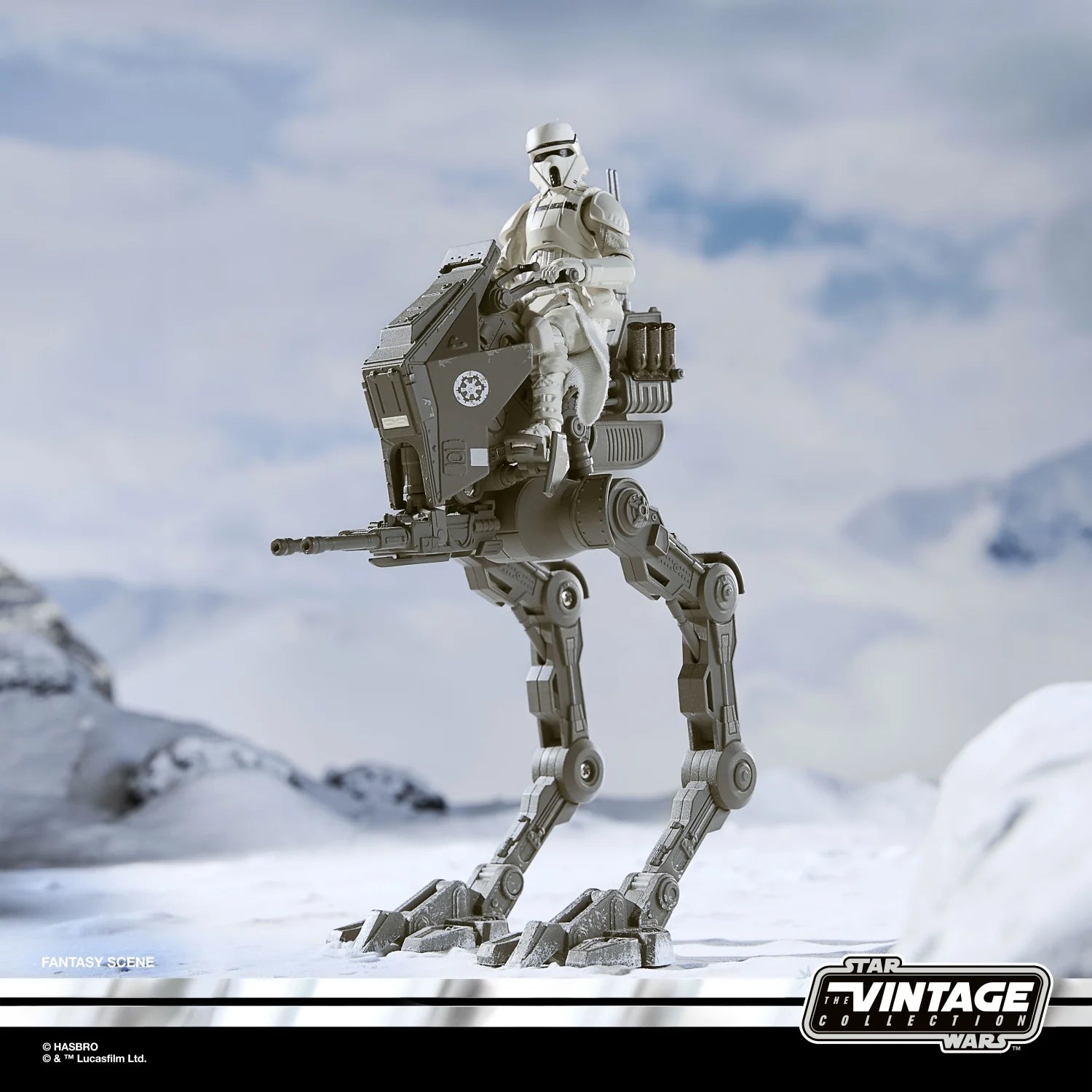 MANDALORIAN - Imperial Remnant AT-RT - Figure Vintage Collection 10cm