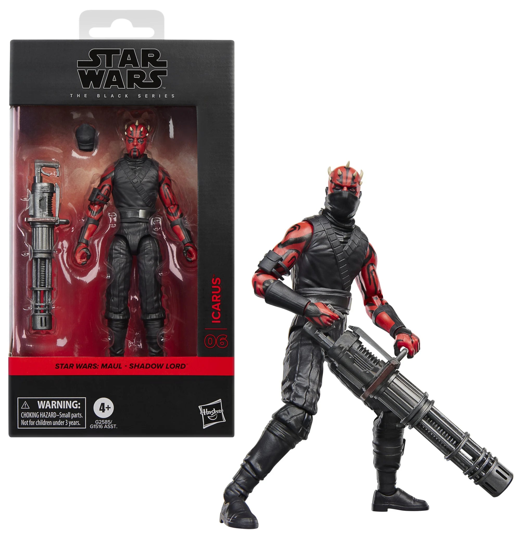 MAUL SHADOW LORD - Icarus - Figure Black Series 15cm