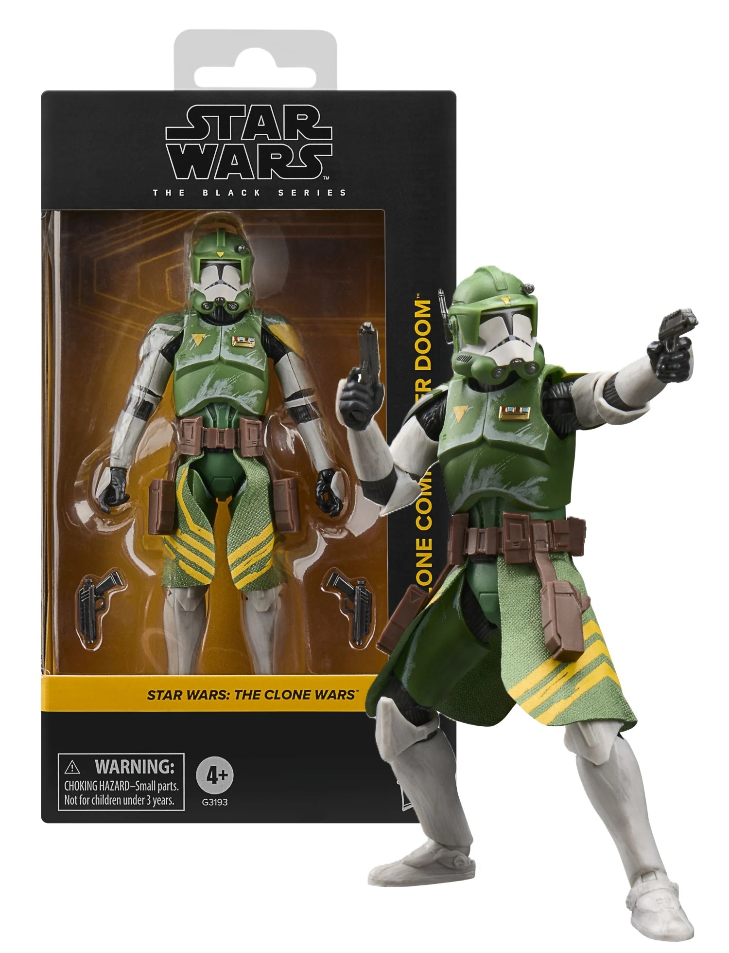 THE CLONE WARS - Clone Commander Doom - Figure Black Series 15cm