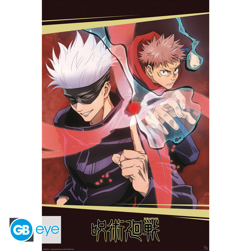 JUJUTSU KAISEN - Itadori & Gojo - Poster 91x61cm