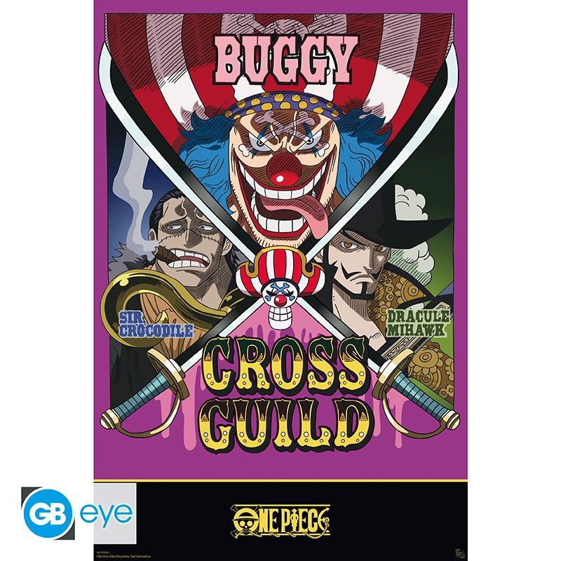 ONE PIECE - Cross Guild - Poster 91x61cm