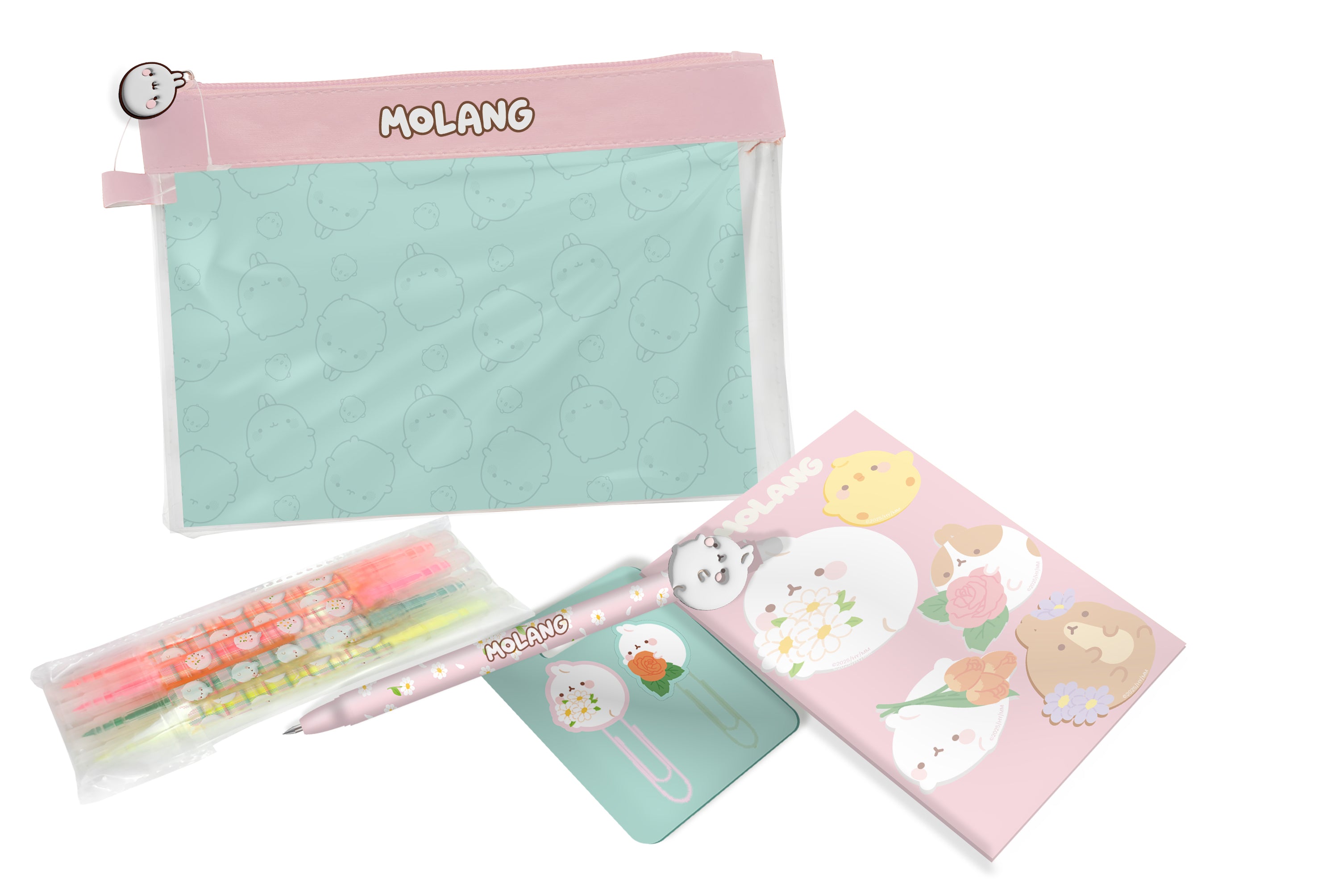 MOLANG - Blossom - Stationery Set - 8pc