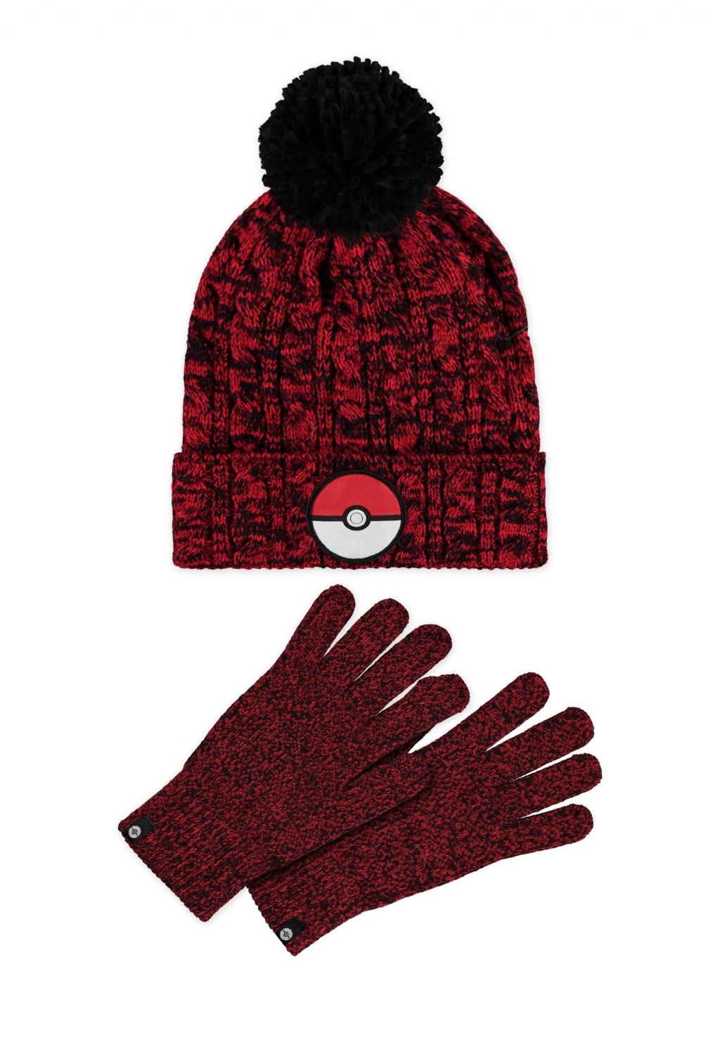 POKEMON - Pokéball - Beanie & Gloves Gift Set