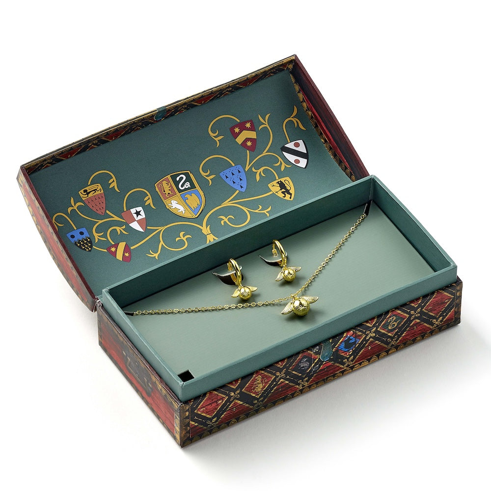 HARRY POTTER - Quidditch Gift Set - Necklace & Earrings