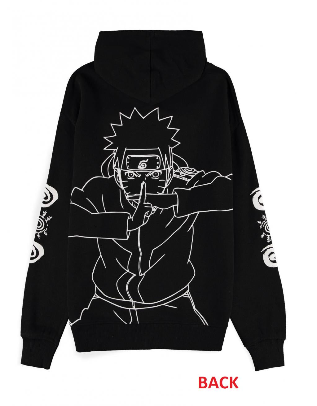 NARUTO SHIPPUDEN - Naruto - Men's Zipper Hoodie (XL)