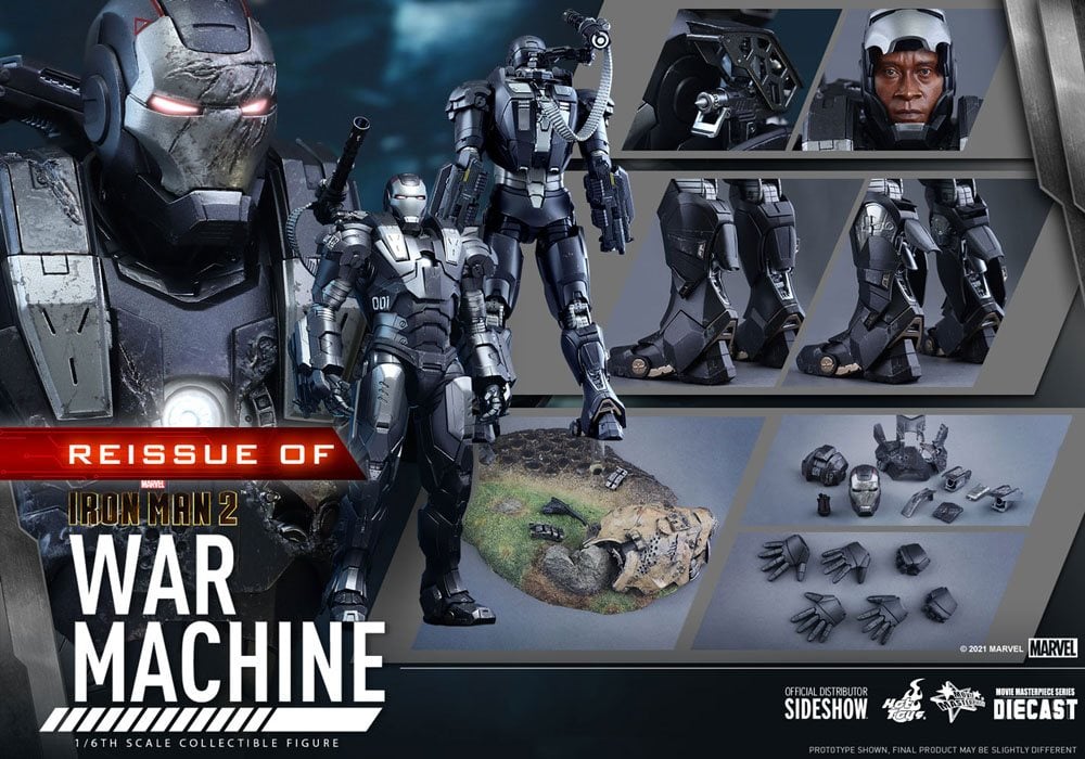 MARVEL - War Machine (Iron Man 2) - Statue 32cm