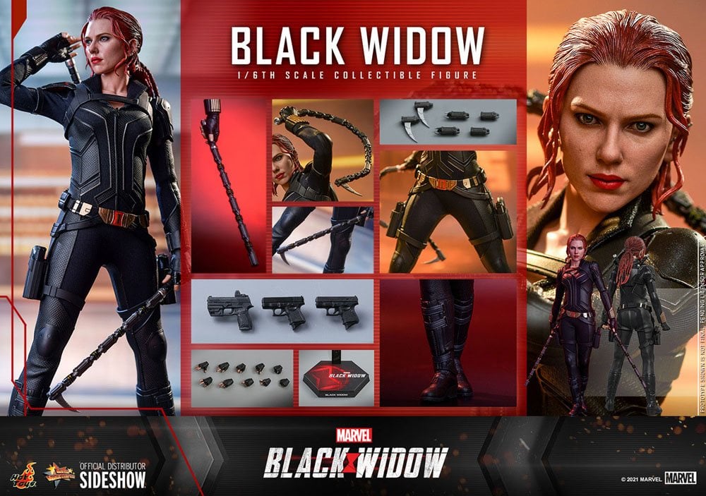 MARVEL - Black Widow - Statuette articulée Movie Masterpiece 28cm