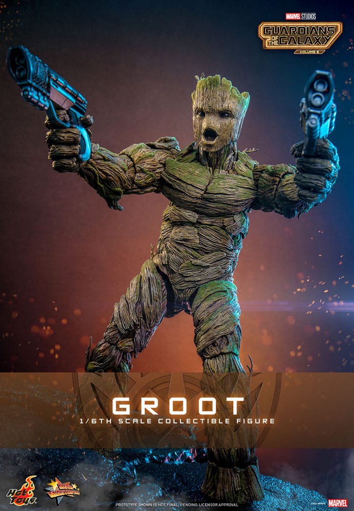 GARDIENS DE LA GALAXIE 3 - Groot - Fig. 1/6 Movie Masterpiece 32cm
