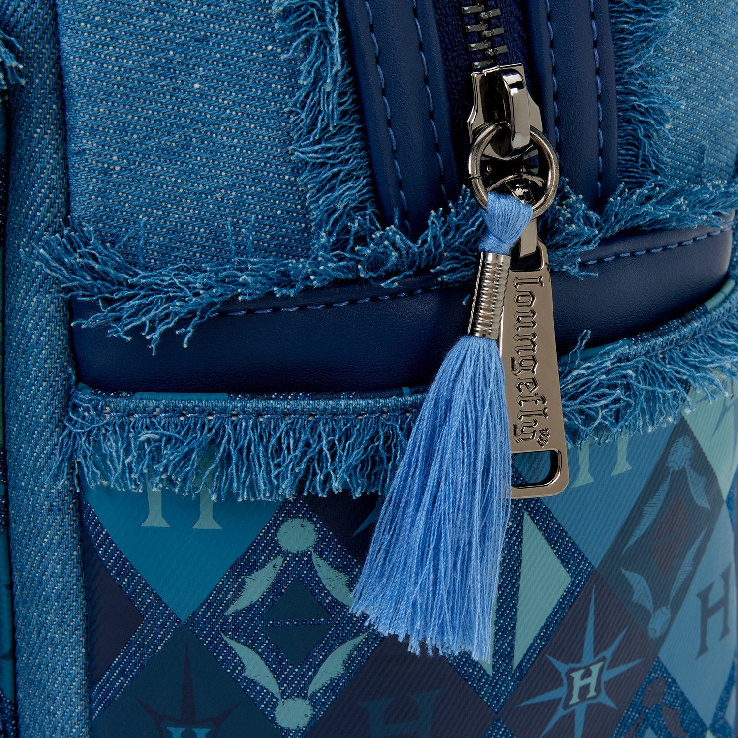 HARRY POTTER - Denim - Mini Sac à Dos LoungeFly