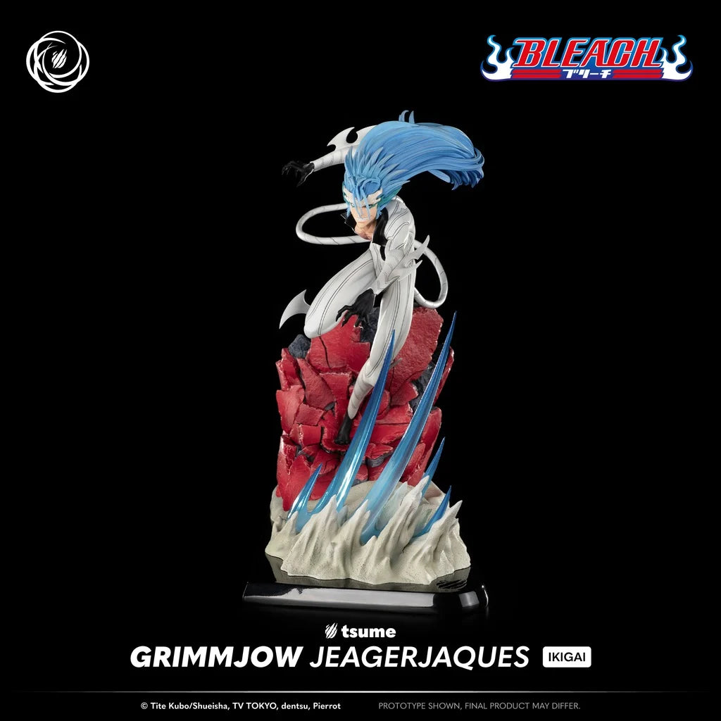 BLEACH - Grimmjow - Statue Résine 1/6 By Tsume 36cm