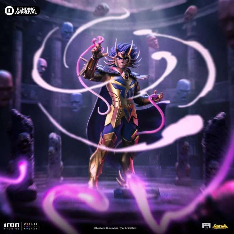 SAINT SEIYA - Cancer Deathmask - Statue Art Scale 1/10 23cm